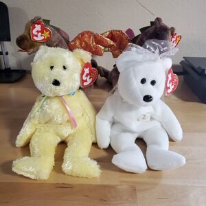 Lot Of 4 Beanie Babies! All have Hang Tags! Amazing Condition!
